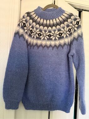 Vintage Kerstin Adolphson Swedish Wool Sweater